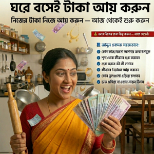 ঘরে বসেই আয় করুন - এক মাসে বদলে যান - ২৯০ টাকা
